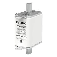 1FG00-0020 Предохранитель YON ножевого типа FG00 с одинарной индикацией 20А DKC 