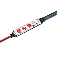 031606 Контроллер SMART-MINI-RGB (12-24В 3х1.5А) (IP20 пластик) Arlight 