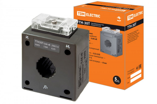 SQ1101-1074 ТТН  30T/250/5- 5VA/0.5S-Р TDM