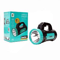 15130 Фонарь аккумуляторный LED51527 3Вт 1LED+COB 4 режима Type C 3хLR03 пластик. черн./зел. Camelion 