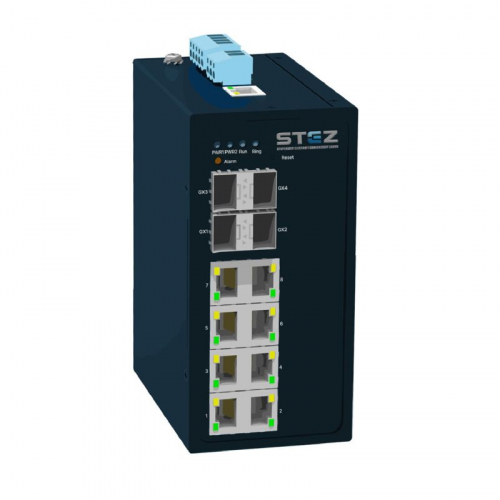 70110020 Коммутатор промышленный STEZ3208-4SFP СТЭЗ 