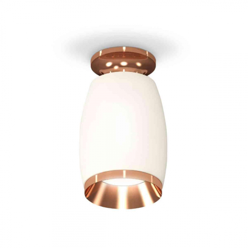 Комплект накладного светильника Ambrella light Techno Spot XS1122045 SWH/PPG белый песок/золото розовое полированное (N6906, C1122, N7035) в г. Санкт-Петербург 