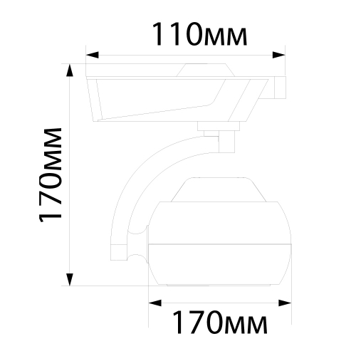 Светодиодный светильник Feron AL109 трековый однофазный на шинопровод 15W, 35 градусов, 4000К, белый 32459 в г. Санкт-Петербург  фото 6