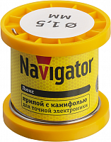 Припой 93 083 NEM-Pos02-61K-1.5-K100 (ПОС-61; катушка; 1.5мм; 100 г) Navigator 93083 в г. Санкт-Петербург 