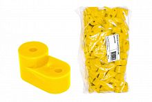 SQ0810-0004 Изолятор угловой желтый TDM