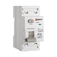 E1026M32100 Выключатель дифференциального тока 2п 32А 100мА тип AC 6кА ВД-100N электромех. PROxima EKF 