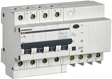 Выключатель автоматический дифференциального тока 4п 50А 300мА АД14 GENERICA MAD15-4-050-C-300 в г. Санкт-Петербург 