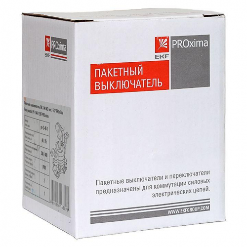 Выключатель пакетный 1-кл. 40А IP00 ПВ2-40 М3 исп.1 черн. EKF pv-2-40-1 в г. Санкт-Петербург  фото 9