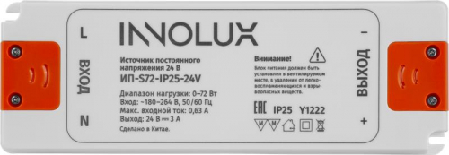 Драйвер для светодиодной ленты 97 431 ИП-S72-IP25-24V INNOLUX 97431 в г. Санкт-Петербург  фото 2