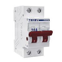 Выключатель нагрузки модульный 2П 20А TOKOV Electric TKE-PZ60-MDSI-2-20 в г. Санкт-Петербург 