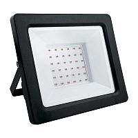 41520 Прожектор светодиодный LL-905 50Вт красн. IP65 AC 230В/50Гц 2835SMD в компактном корпусе черн. FERON 