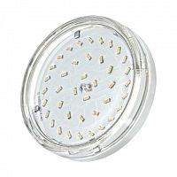 Лампа светодиодная PLED-ECO 6Вт таблетка прозрачная 3000К тепл. бел. GX53 510лм 230В JazzWay 2851970 в г. Санкт-Петербург 