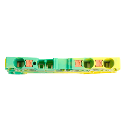Зажим пружинный, 3-проводной проходной ЗНИ - 4 ,JXB PT 4  TW , желтый, зеленый LD573-1-40 49260 в г. Санкт-Петербург  фото 3