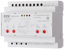 EA05.004.001 Автомат защиты электродвигателей AZD-M исп.1 10-59.5 А микропроцессорн. защита трехфазн. двигателей до 30кВт с транс. тока более 30кВт USB порт. 3х400/230+N 2х8А 2х1P IP20 F&F 