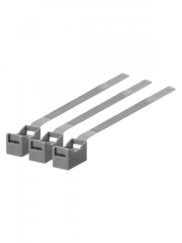 SQ0516-0302 Крепеж ремешковый 7.6х165 серый (100шт) TDM