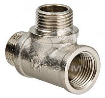 VTr.133.N.0004 Тройник ВНН 1/2'х1/2'х1/2' переходной, никелированный