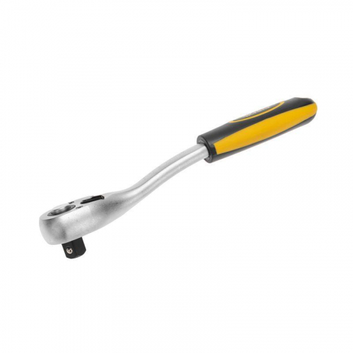 KR-12-8401 Ключ-трещотка для торцовых головок 1/2 СrV 72 зубца Kranz 