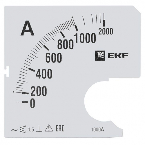 Шкала сменная для A961 1000/5А-1.5 PROxima EKF s-a961-1000 в г. Санкт-Петербург 