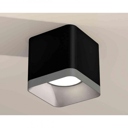 Комплект накладного светильника Ambrella light Techno Spot XS7806003 SBK/SSL черный песок/серебро песок (C7806, N7703) в г. Санкт-Петербург  фото 3