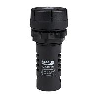 362179 Зуммер с пульсирующим сигналом OptiSignal Compact D22 С7-B-B2F черн. 24В AC/DC КЭАЗ 