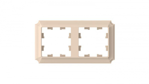 ATN101202 Рамка 2-м AtlasDesign Antique универс. песочн. SE 