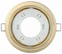 LUVB0-GX53-1-K22 Светильник точечный GX53 встраив. зол. IEK 