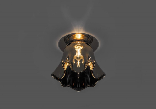 Светильник встраиваемый Feron CD2114 потолочный JCD9 G9 прозрачно-золотистый 18490 в г. Санкт-Петербург  фото 2