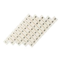 zb-st-2.5-1-50 Маркеры для UT/ST/Push-in 2.5 с нумерацией 1-50 (уп.100шт) EKF 