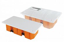 SQ1403-1026 Распаячная коробка СП 172х96х45мм, крышка, пл. лапки, IP20, инд. штрихкод, TDM