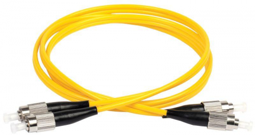 Патч-корд оптический коммутационный соединительный для одномодового кабеля (SM); 9/125 (OS2); FC/UPC-FC/UPC; двойного исполнения (Duplex); LSZH (дл.2м) ITK FPC09-FCU-FCU-C2L-2M в г. Санкт-Петербург 
