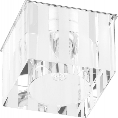 Светильник встраиваемый Feron DL-174 потолочный JCD9 G9 прозрачно-матовый 18883 в г. Санкт-Петербург 