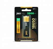 Аккумулятор 18650 3.7В Li-Ion 3500мА.ч с защитой (блист. 1шт) JazzWay 5059856 в г. Санкт-Петербург 