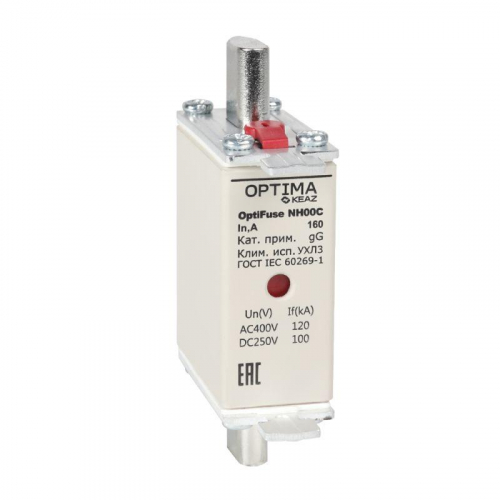 374919 Вставка плавкая OptiFuse NH00C-100-gG-УХЛ3 КЭАЗ 