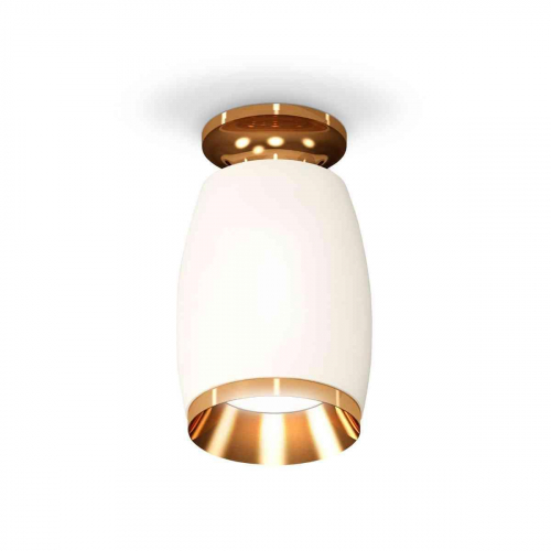 Комплект накладного светильника Ambrella light Techno Spot XS1122044 SWH/PYG белый песок/золото желтое полированное (N6905, C1122, N7034) в г. Санкт-Петербург 