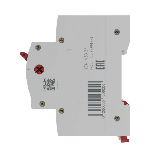 MSD-3P80 Выключатель нагрузки модульный 3п 80А MSD YON 