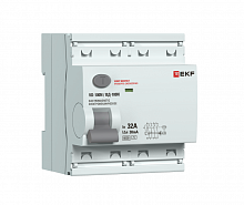 Выключатель дифференциального тока 4п 32А 30мА тип AC 6кА ВД-100N электромех. PROxima EKF E1046M3230 в г. Санкт-Петербург 