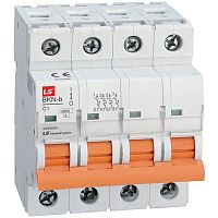 061404638B Выключатель автоматический модульный 4п D 32А 10кА BKN-b LS Electric 