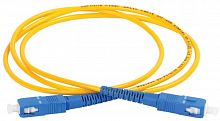 Патч-корд оптический коммутационный соединительный для одномодового кабеля (SM); 9/125 (OS2); SC/UPC-SC/UPC; одинарного исполнения (Simplex); LSZH (дл.3м) ITK FPC09-SCU-SCU-C1L-3M в г. Санкт-Петербург 
