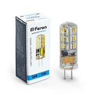Лампа светодиодная Feron LB-422 G4 3W 6400K 25533 в г. Санкт-Петербург 