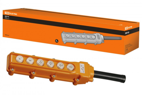 SQ0706-0002 Пульт управления ПКТ-63 на 6 кнопок IP54 TDM