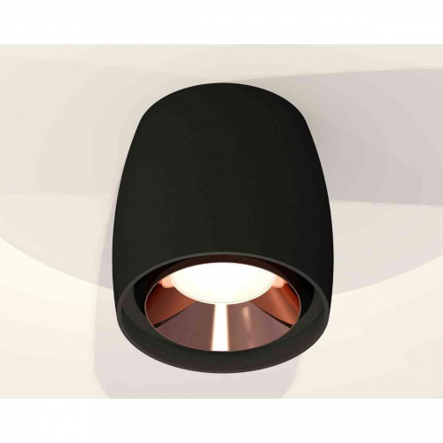 Комплект накладного светильника Ambrella light Techno Spot XS1142005 SBK/PPG черный песок/золото розовое полированное (C1142, N7035) в г. Санкт-Петербург  фото 3