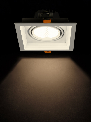 Светильник встраиваемый карданный "Фокус-1" LED CSL-01-1x11-WW 11 Вт, 35°, 3000 К, 80 Ra, IP20, TDM в г. Санкт-Петербург  фото 4