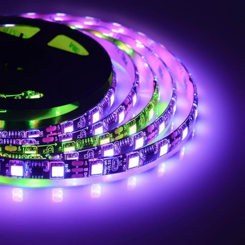 Светодиодная влагозащищенная лента Apeyron 14.4W/m 60Led/m 5050SMD разноцветная 5M 87ЦЛ в г. Санкт-Петербург 