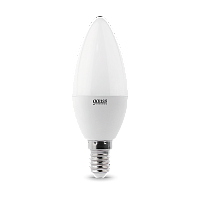 Лампа светодиодная LED 7 Вт 470 Лм 4100К белая E14 Свеча (3 лампы в упаковке) Elementary Gauss в г. Санкт-Петербург 