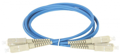 Патч-корд оптический коммутационный соединительный для многомодового кабеля (MM); 50/125 (OM4); SC/UPC-SC/UPC (Duplex) (дл.2м) ITK FPC5004-SCU-SCU-C2L-2M в г. Санкт-Петербург 