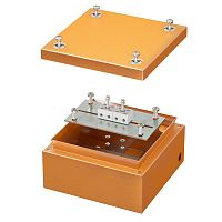 FSB30404 Коробка ответвительная FS150х150х80мм 4р 450В 6А 4кв.мм с гладкими стенками и клеммн. IP66 сталь. DKC 
