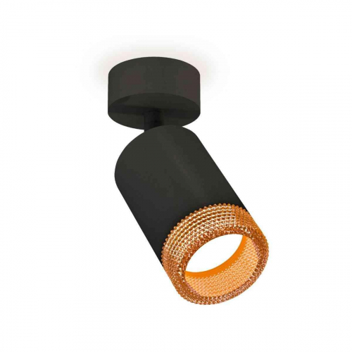 Комплект накладного светильника Ambrella light Techno Spot XM6313005 SBK/CF черный песок/кофе (A2210, C6313, N6154) в г. Санкт-Петербург 