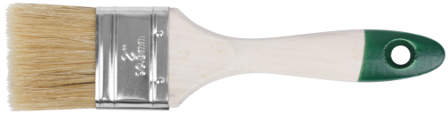 Кисть флейцевая "Хард", натуральная светлая щетина, деревянная ручка  2" (50 мм) в г. Санкт-Петербург 