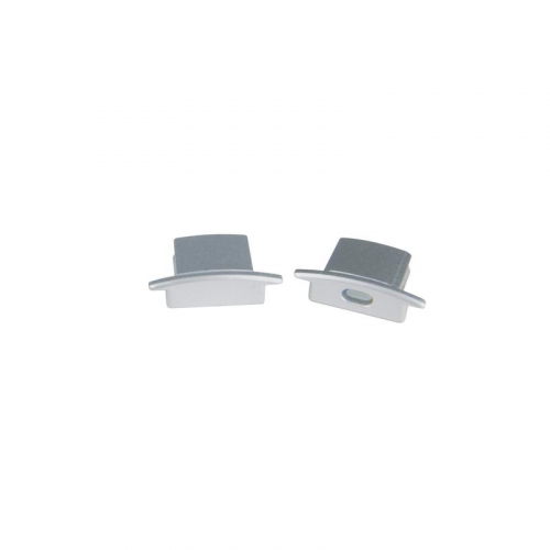 UL-00004059 Набор аксессуаров UFE-N11 SILVER B POLYBAG для алюм. профиля заглушки 4шт пластик серебр. Uniel 