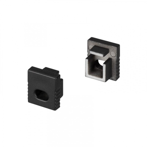 030518 Заглушка SL-MINI-8 BLACK с отверстием пластик Arlight 